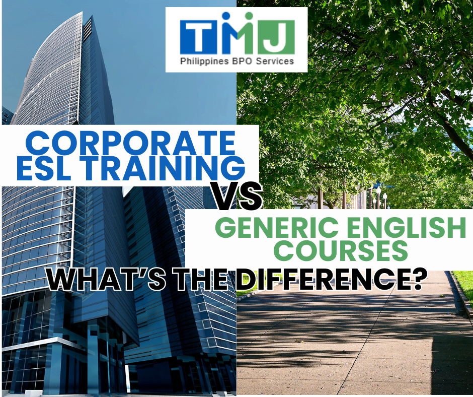 The differences between Corporate ESL Training and Generic English Course (and why Corporate ESL Training like BEX Pro is better for your team's development)